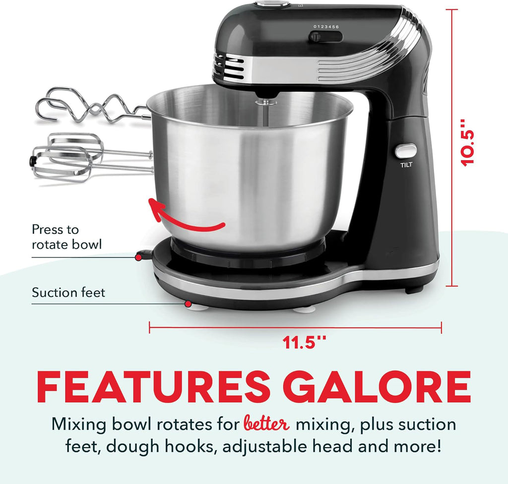 Multi Speed Countertop Stand Mixing Machine