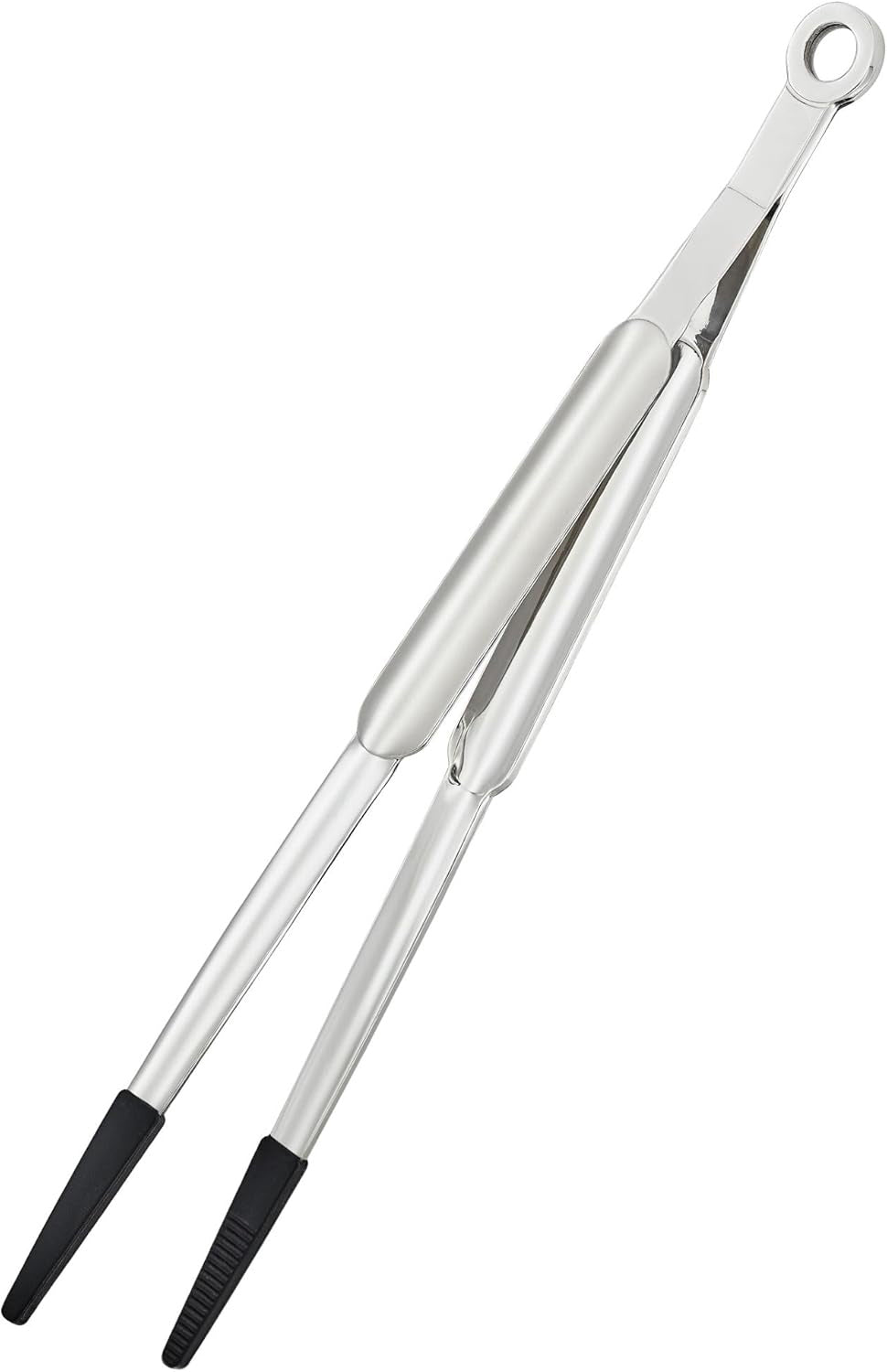 Stainless Steel Fine Tip Silicone Tongs